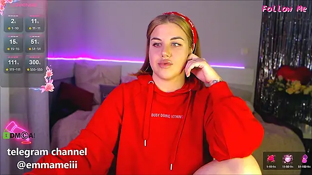 Snapshot of Emma_meii chatting on February 2025 03:39:02 PM Emma meii online show from February 2025 03:39:02 PM