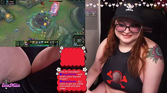 Snapshot of evamila chatting on February 2026 02:30:02 AM evamila online show from February 2026 02:30:02 AM