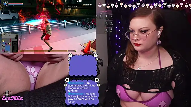 Snapshot of evamila chatting on February 2026 01:50:02 AM evamila online show from February 2026 01:50:02 AM