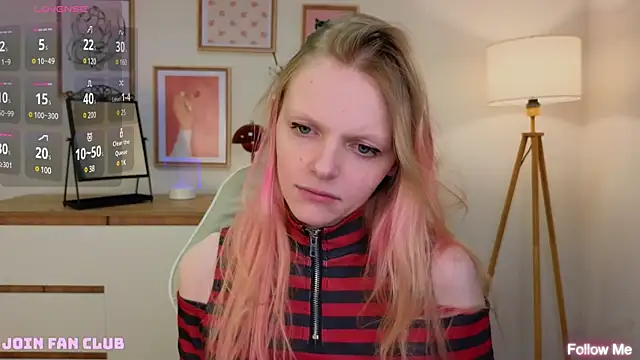 Snapshot of evangel1ne chatting on February 2025 08:43:02 AM evangel1ne online show from February 2025 08:43:02 AM