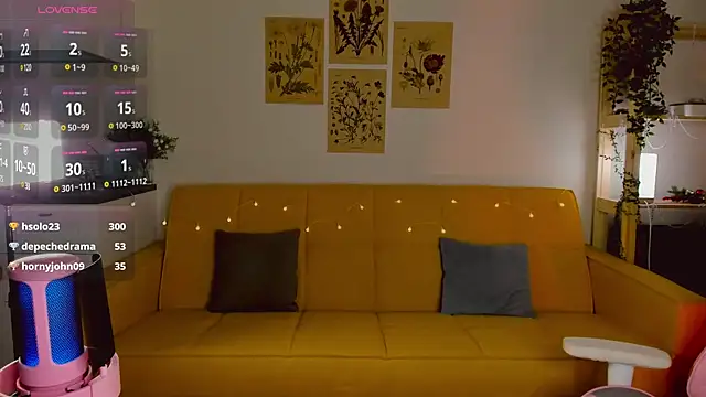 Sofy Benson online show from January 2025 09:30:02 PM