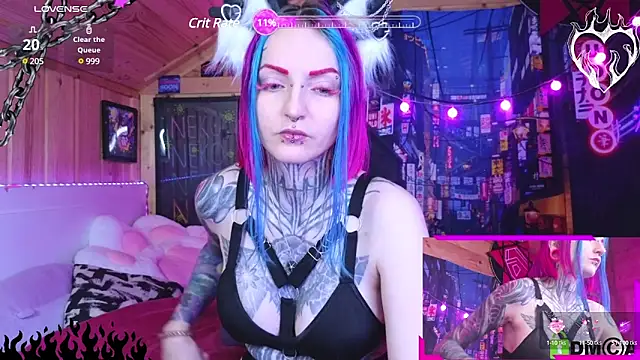 NekoCyber online show from December 2024 04:22:02 AM