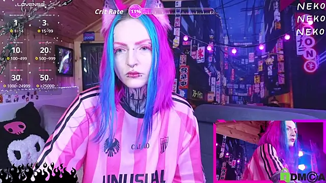 NekoCyber online show from June 2026 05:11:01 AM