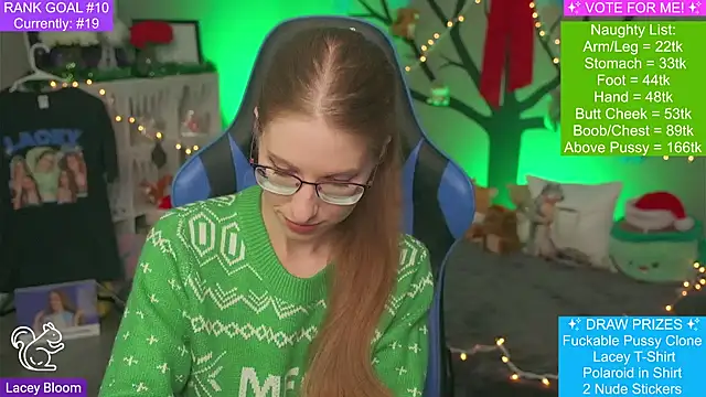 Snapshot of TheLaceyBloom chatting on December 2024 01:16:02 AM TheLaceyBloom online show from December 2024 01:16:02 AM