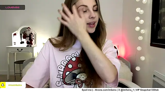 ImKeira online show from December 2024 07:14:01 PM