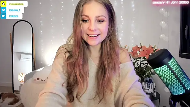 ImKeira online show from January 2026 08:01:02 PM