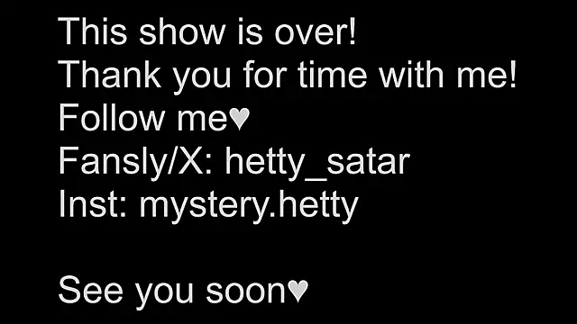 Hetty satar online show from March 2025 12:28:02 AM