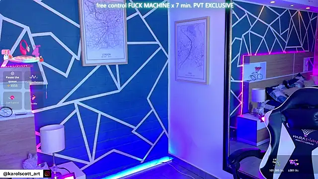 Snapshot of KAROL-SCOTT chatting on October 2025 08:10:01 PM KAROL-SCOTT online show from October 2025 08:10:01 PM