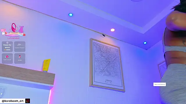 Snapshot of KAROL-SCOTT chatting on January 2026 08:01:01 PM KAROL-SCOTT online show from January 2026 08:01:01 PM