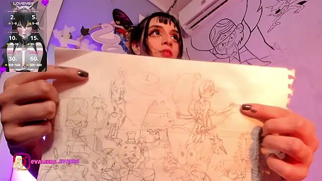 Snapshot of Valeera_Evans8 chatting on February 2025 08:10:01 AM Valeera Evans8 online show from February 2025 08:10:01 AM