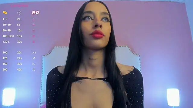 charlotte kisss online show from January 2025 09:15:01 PM