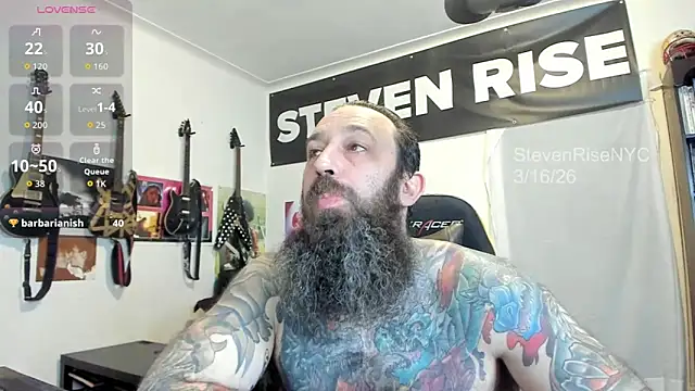 StevenRiseNYC online show from March 2026 12:26:01 AM